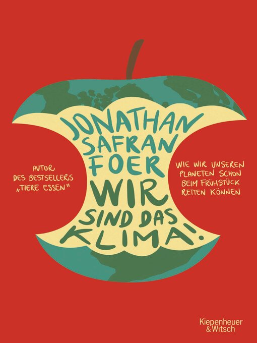 Title details for Wir sind das Klima! by Jonathan Safran Foer - Wait list